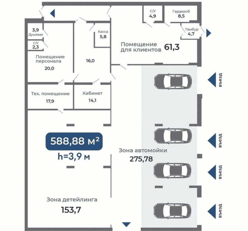 Схема объекта