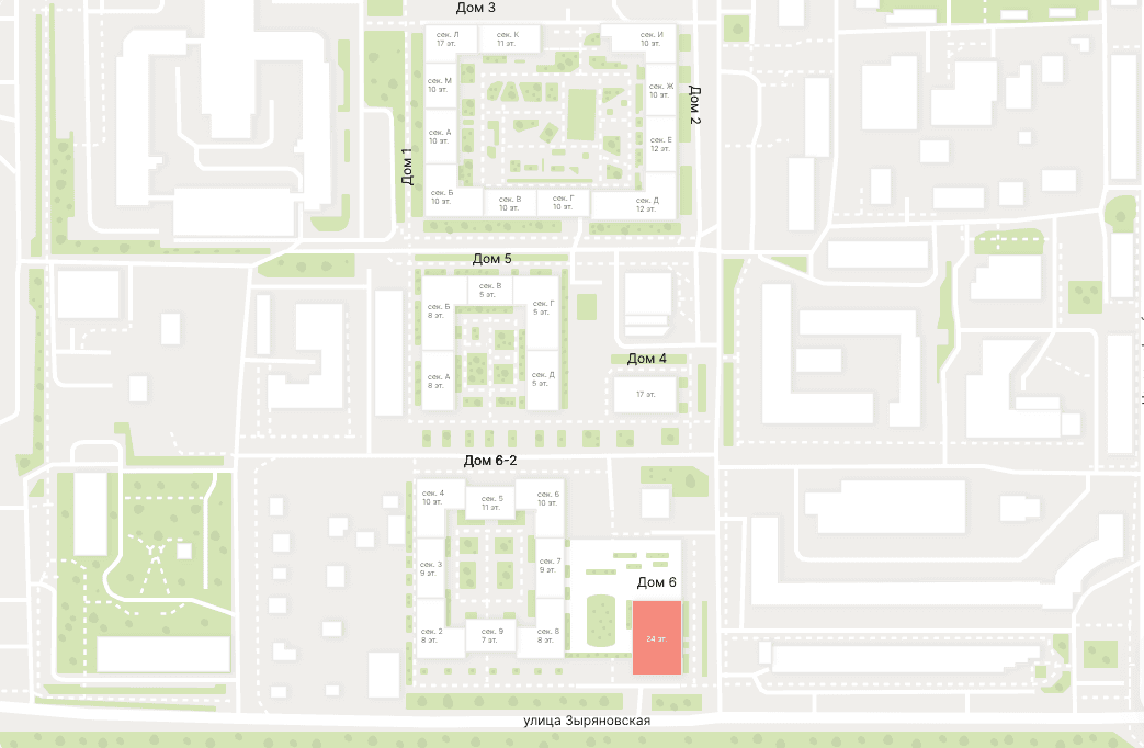 Схема объекта