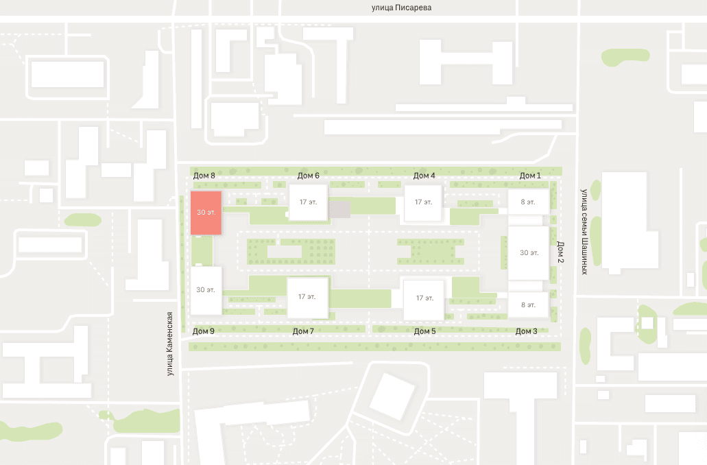ЖК Мылзавод, дом 8, 123.3 м² - 480