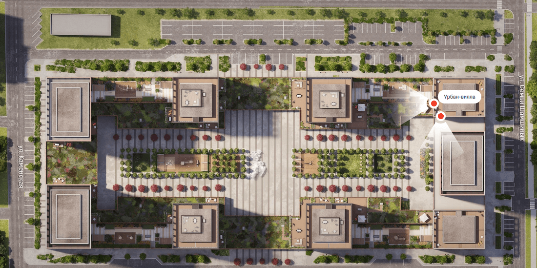 ЖК Мылзавод, Урбан-вилла 1, 177.5 м² - 486