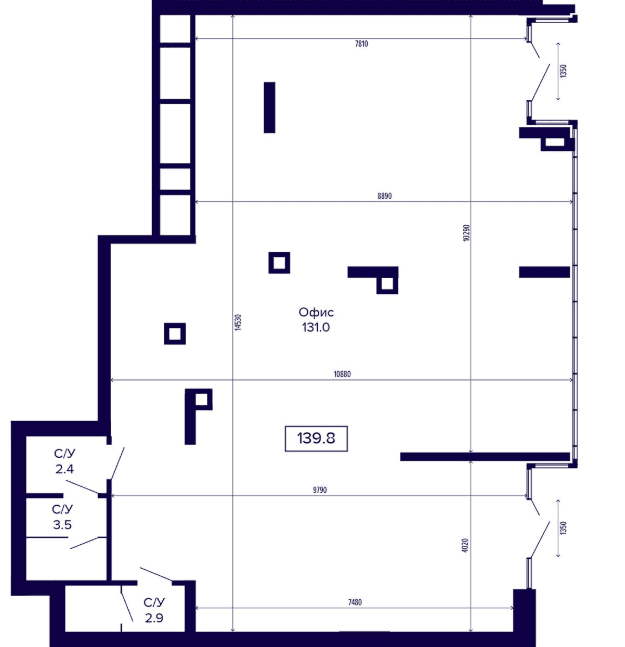 Схема объекта