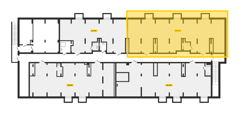 ЖК Мега апартс помещение 146.85 м² - 771