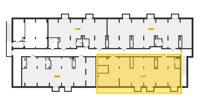 ЖК Мега апартс помещение 140.53 м² - 773