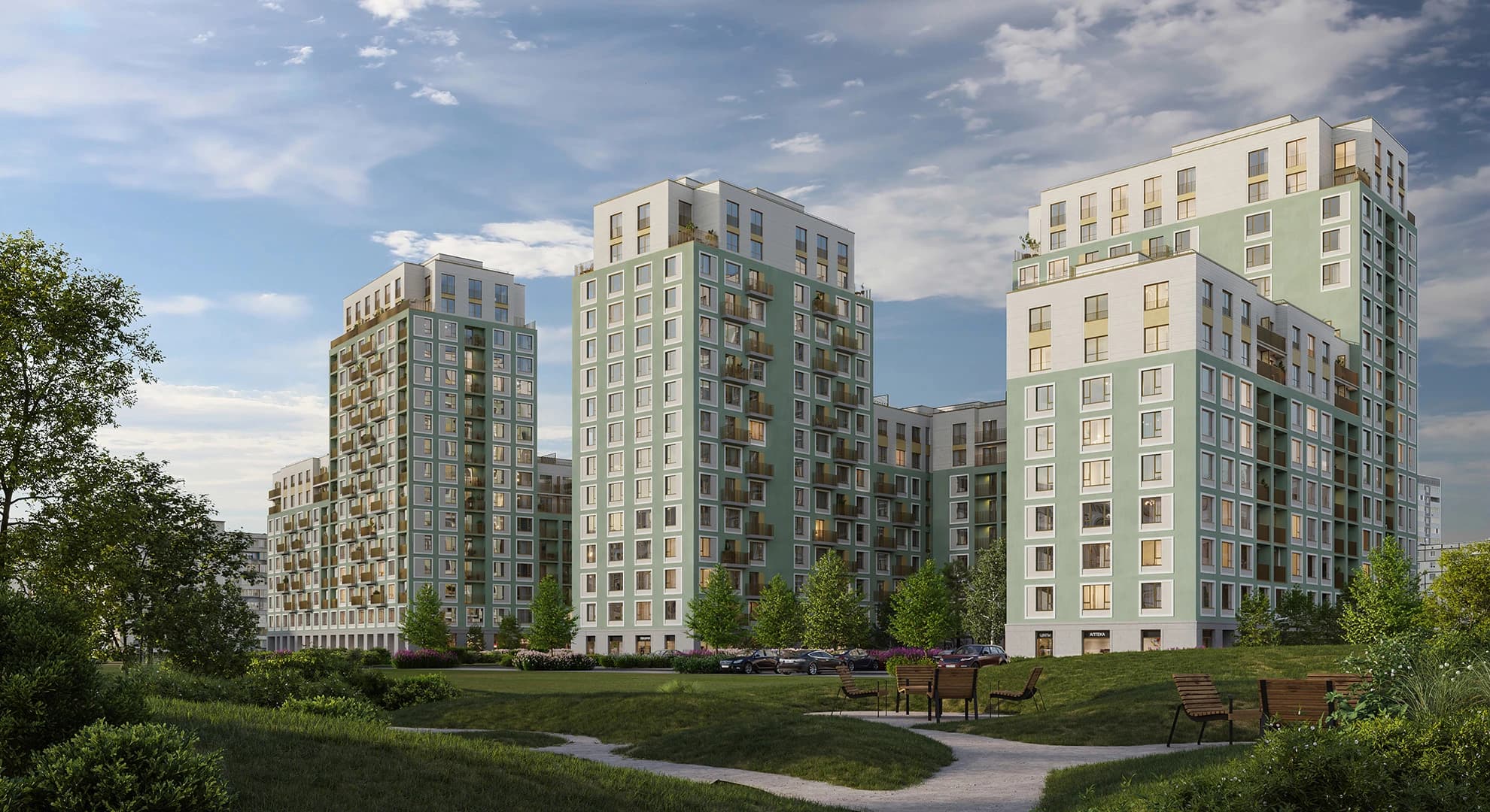 ЖК Авиатор, дом 3, 108.5 м² - 899