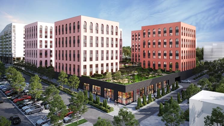 Михайловский Парк-квартал г. Томск  помещение 55.8 м²  - 1148