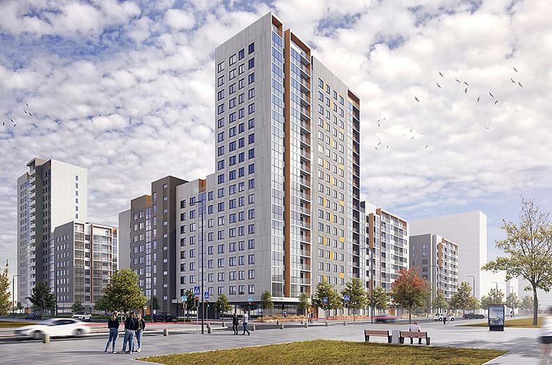 ​Урбан-квартал Парапарк  г. Томск, ул. Енисейская улица, 35Б №6 38.9 м² - 1154