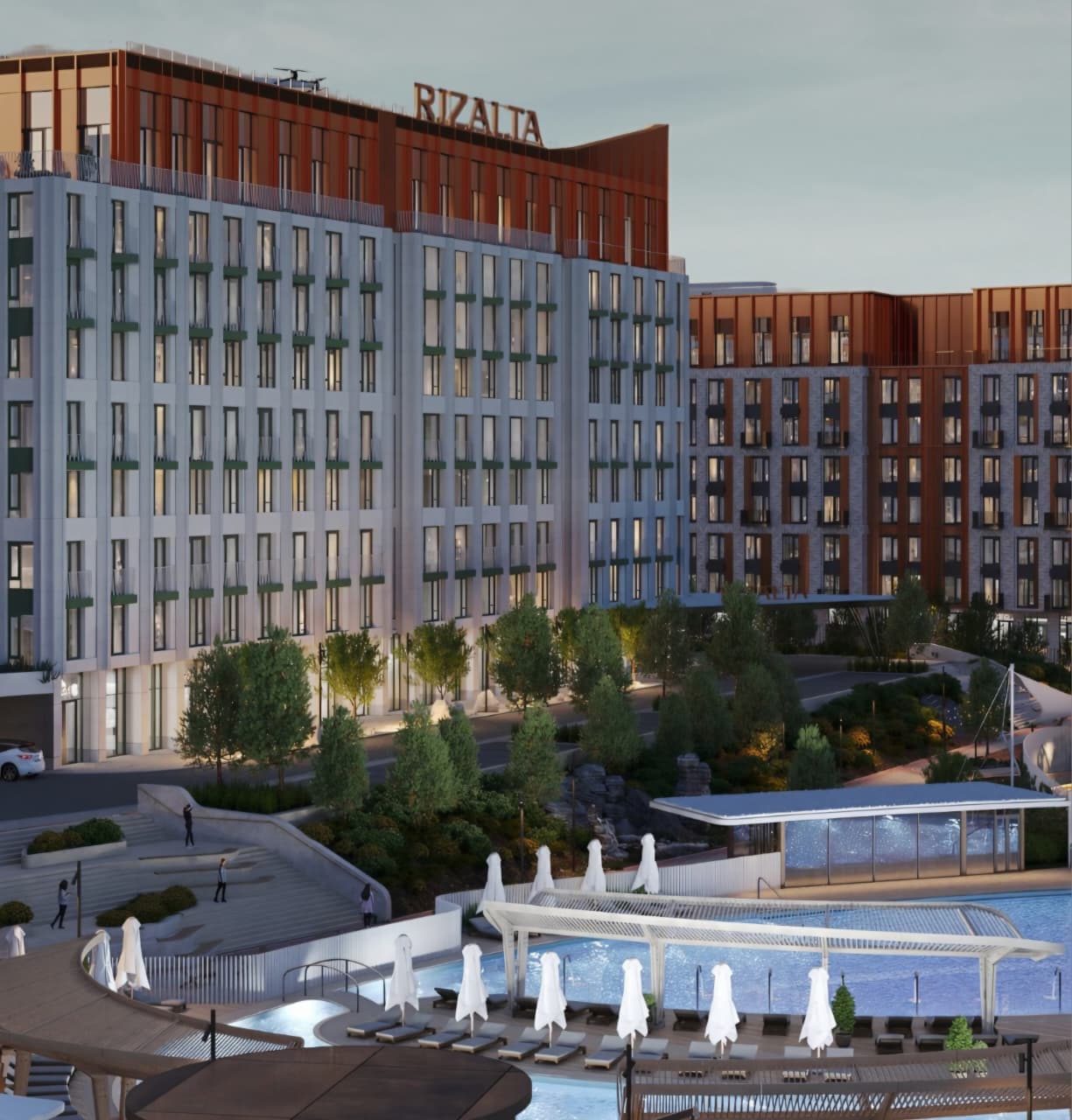 Rizalta Апартаменты, корпус 1, 74,1 м² - 1618