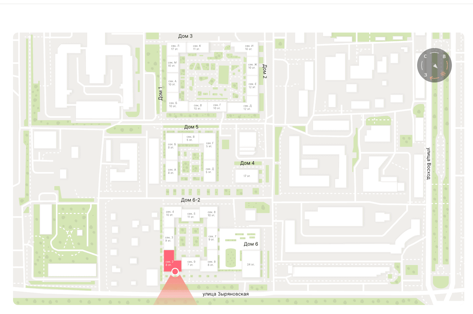 Схема объекта