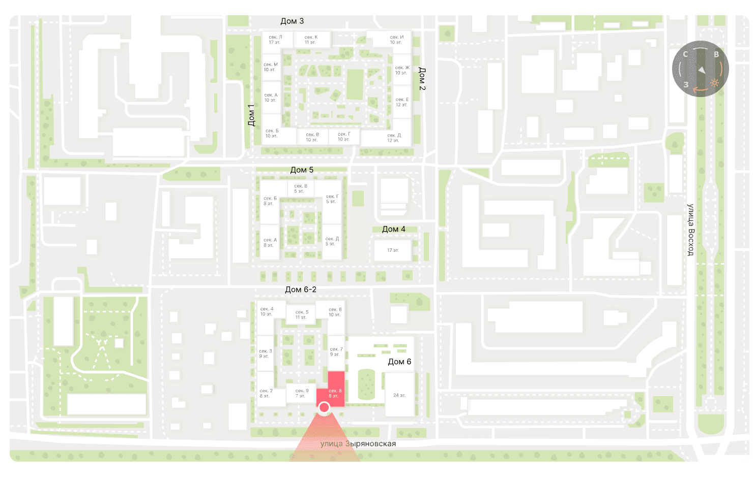 Схема объекта