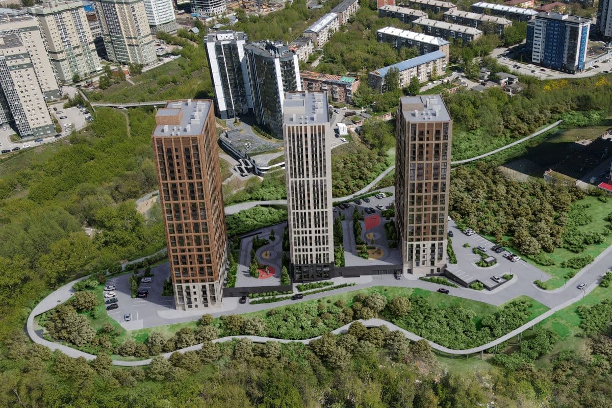 ЖК Расцветай на Кропоткина, помещение 55.4 м² - 3032