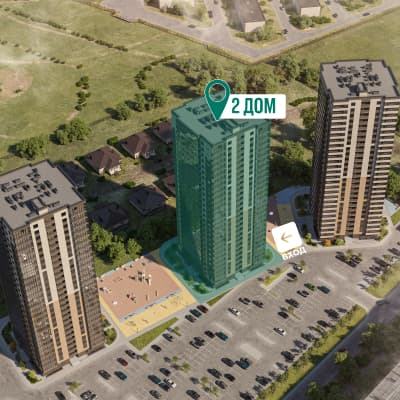 ЖК Расцветай на Зорге, дом 2, помещение 150.90 м² - 3042