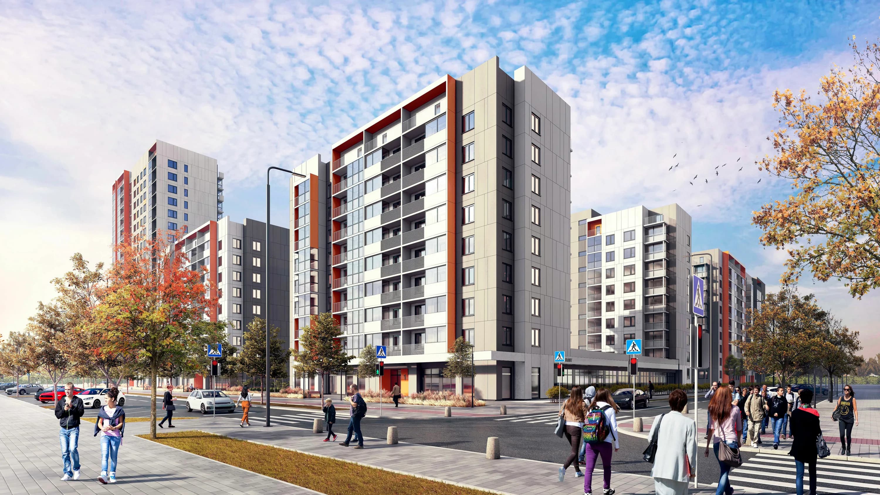 ​Урбан-квартал Парапарк  г. Томск, ул. Енисейская улица, 35Б №4 57.9 м² - 3230