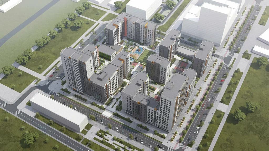 ​Урбан-квартал Парапарк  г. Томск, ул. Енисейская улица, 35Б №9 124.7 м² - 3233